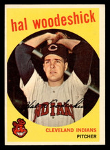 1959 Topps #106 Hal Woodeshick Excellent+ RC Rookie 1959 Topps #106 Hal Woodeshick Excellent+ RC Rookie