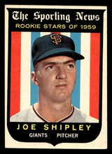 1959 Topps #141 Joe Shipley Excellent RC Rookie ID: 438866 1959 Topps #141 Joe Shipley Excellent RC Rookie ID: 438866
