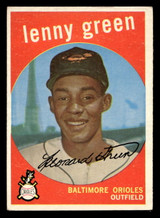 1959 Topps #209 Lenny Green Excellent ID: 438926 1959 Topps #209 Lenny Green Excellent ID: 438926
