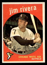 1959 Topps #213 Jim Rivera Excellent+ ID: 438931 1959 Topps #213 Jim Rivera Excellent+ ID: 438931