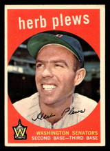 1959 Topps #373 Herb Plews Very Good ID: 439026 1959 Topps #373 Herb Plews Very Good ID: 439026