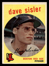 1959 Topps #384 Dave Sisler Excellent ID: 439047 1959 Topps #384 Dave Sisler Excellent ID: 439047