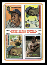 1974 Topps #2 Hank Aaron 1954-57 Excellent+  ID: 439073