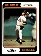 1974 Topps #40 Jim Palmer Very Good ID: 439111 1974 Topps #40 Jim Palmer Very Good ID: 439111