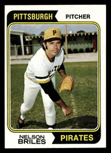 1974 Topps #123 Nelson Briles Near Mint ID: 439194 1974 Topps #123 Nelson Briles Near Mint ID: 439194