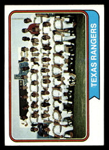 1974 Topps #184 Rangers Team Very Good 1974 Topps #184 Rangers Team Very Good