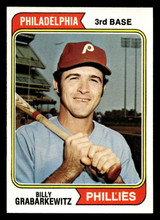 1974 Topps #214 Billy Grabarkewitz Near Mint ID: 439285 1974 Topps #214 Billy Grabarkewitz Near Mint ID: 439285