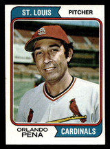 1974 Topps #393 Orlando Pena Near Mint ID: 439464 1974 Topps #393 Orlando Pena Near Mint ID: 439464