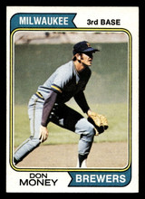 1974 Topps #413 Don Money Ex-Mint 1974 Topps #413 Don Money Ex-Mint