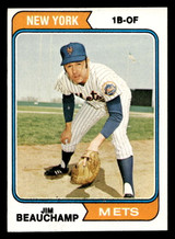 1974 Topps #424 Jim Beauchamp Near Mint ID: 439495 1974 Topps #424 Jim Beauchamp Near Mint ID: 439495