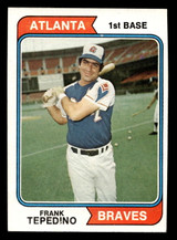 1974 Topps #526 Frank Tepedino Ex-Mint ID: 439613 1974 Topps #526 Frank Tepedino Ex-Mint ID: 439613