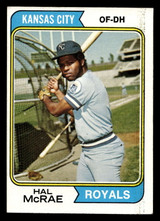 1974 Topps #563 Hal McRae Ex-Mint ID: 439634 1974 Topps #563 Hal McRae Ex-Mint ID: 439634