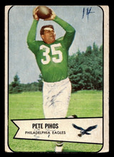 1954 Bowman #9 Pete Pihos Poor trimmed 1954 Bowman #9 Pete Pihos Poor trimmed
