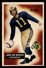 1955 Bowman #32 Norm Van Brocklin Ex-Mint ID: 439867 1955 Bowman #32 Norm Van Brocklin Ex-Mint ID: 439867