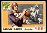 1955 Topps All American #20 Sammy Baugh Excellent+ 
