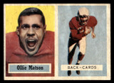 1957 Topps #26 Ollie Matson Ex-Mint 1957 Topps #26 Ollie Matson Ex-Mint