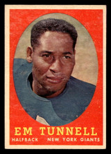 1958 Topps #42 Emlen Tunnell Ex-Mint ID: 439933 1958 Topps #42 Emlen Tunnell Ex-Mint ID: 439933