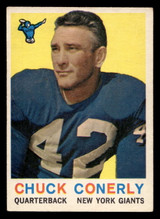 1959 Topps #65 Charley Conerly Excellent+ ID: 440002 1959 Topps #65 Charley Conerly Excellent+ ID: 440002