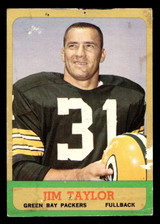 1963 Topps #87 Jim Taylor Poor ID: 440032 1963 Topps #87 Jim Taylor Poor ID: 440032