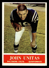 1964 Philadelphia #12 Johnny Unitas Near Mint 1964 Philadelphia #12 Johnny Unitas Near Mint