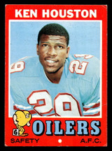 1971 Topps #113 Ken Houston Very Good RC Rookie ID: 440143 1971 Topps #113 Ken Houston Very Good RC Rookie ID: 440143