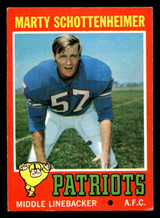 1971 Topps #3 Marty Schottenheimer Excellent+ RC Rookie ID: 440203 1971 Topps #3 Marty Schottenheimer Excellent+ RC Rookie ID: 440203