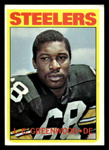 1972 Topps #101 L.C. Greenwood VG-EX RC Rookie ID: 440245 1972 Topps #101 L.C. Greenwood VG-EX RC Rookie ID: 440245