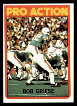 1972 Topps #132 Bob Griese IA Near Mint ID: 440267 1972 Topps #132 Bob Griese IA Near Mint ID: 440267