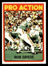 1972 Topps #132 Bob Griese IA Near Mint ID: 440268 1972 Topps #132 Bob Griese IA Near Mint ID: 440268