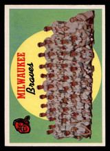 1959 Topps #419 Braves Checklist 353-429 Ex-Mint ID: 440529 1959 Topps #419 Braves Checklist 353-429 Ex-Mint ID: 440529