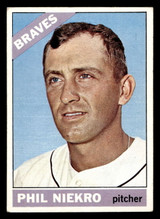 1966 Topps #28 Phil Niekro Excellent  ID: 440913