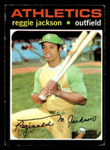 1971 Topps #20 Reggie Jackson Very Good  ID: 441114