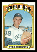 1972 Topps #6 Fred Scherman Ex-Mint  ID: 441191