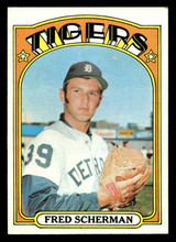 1972 Topps #6 Fred Scherman Ex-Mint  ID: 441193