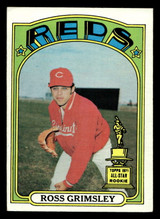 1972 Topps #99 Ross Grimsley Excellent+ RC Rookie 1972 Topps #99 Ross Grimsley Excellent+ RC Rookie