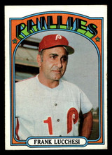 1972 Topps #188 Frank Lucchesi MG Excellent+ ID: 441730 1972 Topps #188 Frank Lucchesi MG Excellent+ ID: 441730