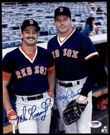 Roger Clemens Mike Greenwell 8 x 10 Photo Signed Auto PSA/DNA Authenticated Red Sox