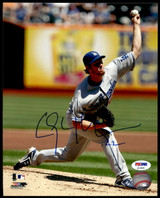 Clayton Kershaw 8 x 10 Photo Signed Auto PSA/DNA Authenticated Dodgers 22