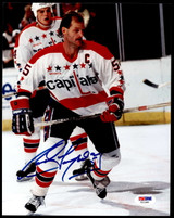 Rod Langway 8 x 10 Photo Signed Auto PSA/DNA Authenticated Capitals