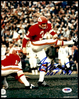 Jan Stenerud 8 x 10 Photo Signed Auto PSA/DNA Authenticated Chiefs HOF 1991 Jan Stenerud 8 x 10 Photo Signed Auto PSA/DNA Authenticated Chiefs HOF 1991