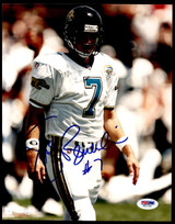 Steve Beuerlein 8 x 10 Photo Signed Auto PSA/DNA Authenticated Jaguars #7