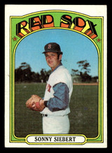 1972 Topps #290 Sonny Siebert Excellent 1972 Topps #290 Sonny Siebert Excellent