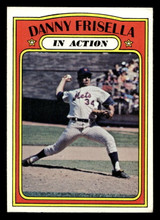 1972 Topps #294 Danny Frisella IA Excellent 1972 Topps #294 Danny Frisella IA Excellent