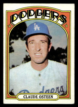 1972 Topps #297 Claude Osteen VG-EX 1972 Topps #297 Claude Osteen VG-EX