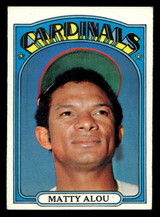 1972 Topps #395 Matty Alou Excellent+ ID: 442561 1972 Topps #395 Matty Alou Excellent+ ID: 442561