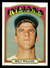 1972 Topps #399 Milt Wilcox Excellent 1972 Topps #399 Milt Wilcox Excellent