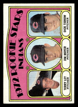 1972 Topps #506 Terry Ley/Jim Moyer/Dick Tidrow Indians Rookies Excellent+ RC Rookie ID: 442847 1972 Topps #506 Terry Ley/Jim Moyer/Dick Tidrow Indians Rookies Excellent+ RC Rookie ID: 442847