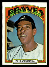 1972 Topps #591 Paul Casanova Excellent Miscut 1972 Topps #591 Paul Casanova Excellent Miscut