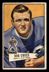 1952 Bowman Small #102 Bobby Cross Good 1952 Bowman Small #102 Bobby Cross Good