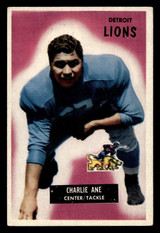 1955 Bowman #59 Charlie Ane Excellent RC Rookie ID: 443402 1955 Bowman #59 Charlie Ane Excellent RC Rookie ID: 443402